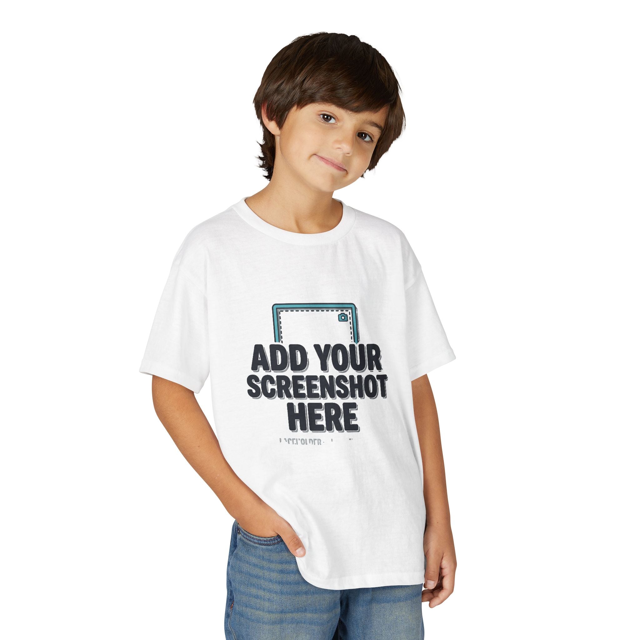 Personalized Kids T-Shirt — Custom Artwork & Photo Youth Tee