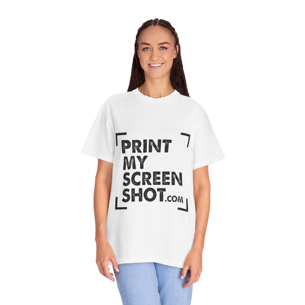 Personalized Meme Screenshot T-Shirt — Funny Shared Memories Tee